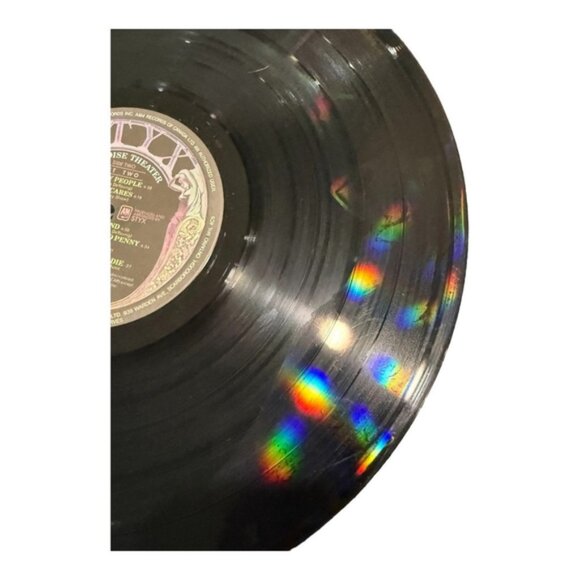 Vintage Styx Paradise Theater Vinyl LP 1981 A&M Rock Album Gatefold Classic - Picture 4 of 10